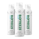 Biofreeze Professionaalne valu leevendav pihusti põlvele, kaelale, puusadele, liigesele, õlale ja lihtsale seljavalule, artriidi valu leevendamisele, valu lihaste leevendamisele, värvitule mentoolile 4 Fl Oz (3. pakk)