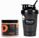 Pinch Magic Fiber & Shaker Combo | Prebiootilised kiudainelisandid seedetrakti tervisele, Keto, Vegan, Suhkruvaba | Sisaldab BPA-vaba Shaker sujuvaks segamiseks ja reisimiseks | USA-Made | 28-päevane pakkumine | 20 oz