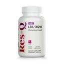 Res-Q LDL-XQ10 (endine LDL-X) punane pärmi riis ja CoQ10 täiendus, 120 kapslit