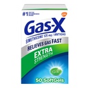 Gas-X Extra Strength Gas Relief Softgels koos Simethicone 125 mg - 50 loend