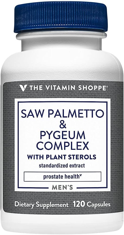 Vitamiin Shoppe Saw Palmetto & Pygeum Complex (120 kapslit)