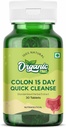 ORGANIC ZING 15-Day Quick Colon Cleanse - Natural Aloe Vera Gel Pulber - 30 kapslit (Pack of 1)