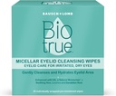 Biotrue Micellar Eyelid Care ärritunud ja kuiva silma puhastusvahendid, alates Bausch + Lomb, Multi, 30 Count