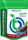 BioTrust Metabo Greens Superfood Powder - Super Greens Pulber, Puu- ja köögiviljasegu kliiniliselt uuritud spektriga - Non GMO, Soy Free, Gluteenivaba, Piimavaba, Energizing Berry Flavor (30 Servings)