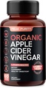 100% orgaaniline toores Õunasiidri äädikakapslid - Natural Detox Gut Cleanse & Healthy Digestion - Maitsetu & Lihtne neelata - Extra Tugevus ACV Pills - 1000 mg