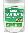XPRS Nutra L Karnitiin L Tartraat Pulber - Premium Pure L Karnitiin Tartraat - L-karnitiin - Vegan Sõbralik Pudel L Karnitiin Pulber - Aminohappelisand (4 Ounce)