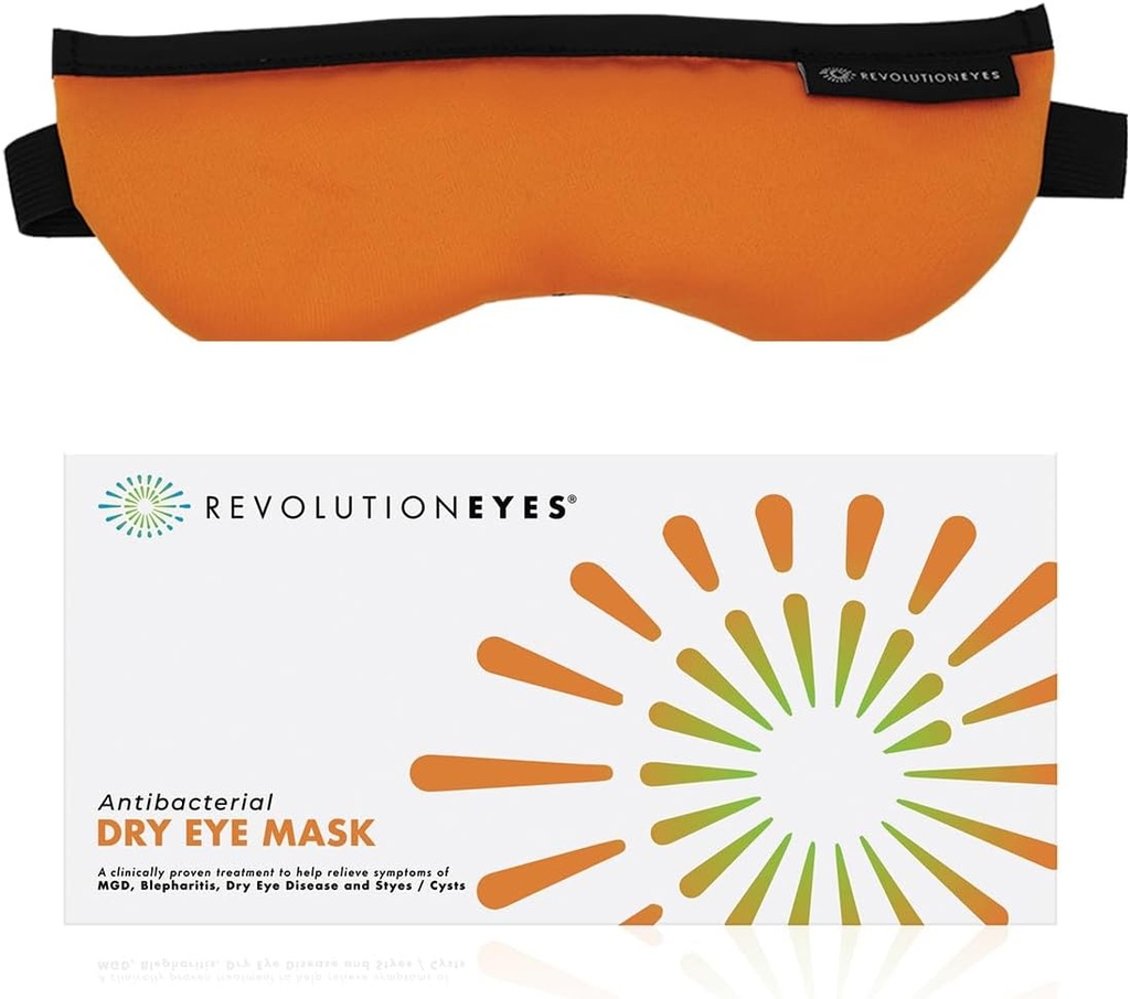 Revolutsioonisilmad Kuumutatud Silmakompress - Niiske Soojus Kuivade Silmade Relief, Pestav, Taaskasutatav Ja Mikrolaineahju Kuuma Silma Mask MGD-le, Blefariit Kuiv Silma Ja Stys Sterileyes Protection