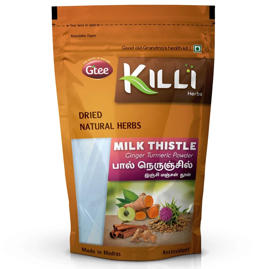 Killi piimaohakas Ingver Kurkum Kaneel Amla pulber, 100 g