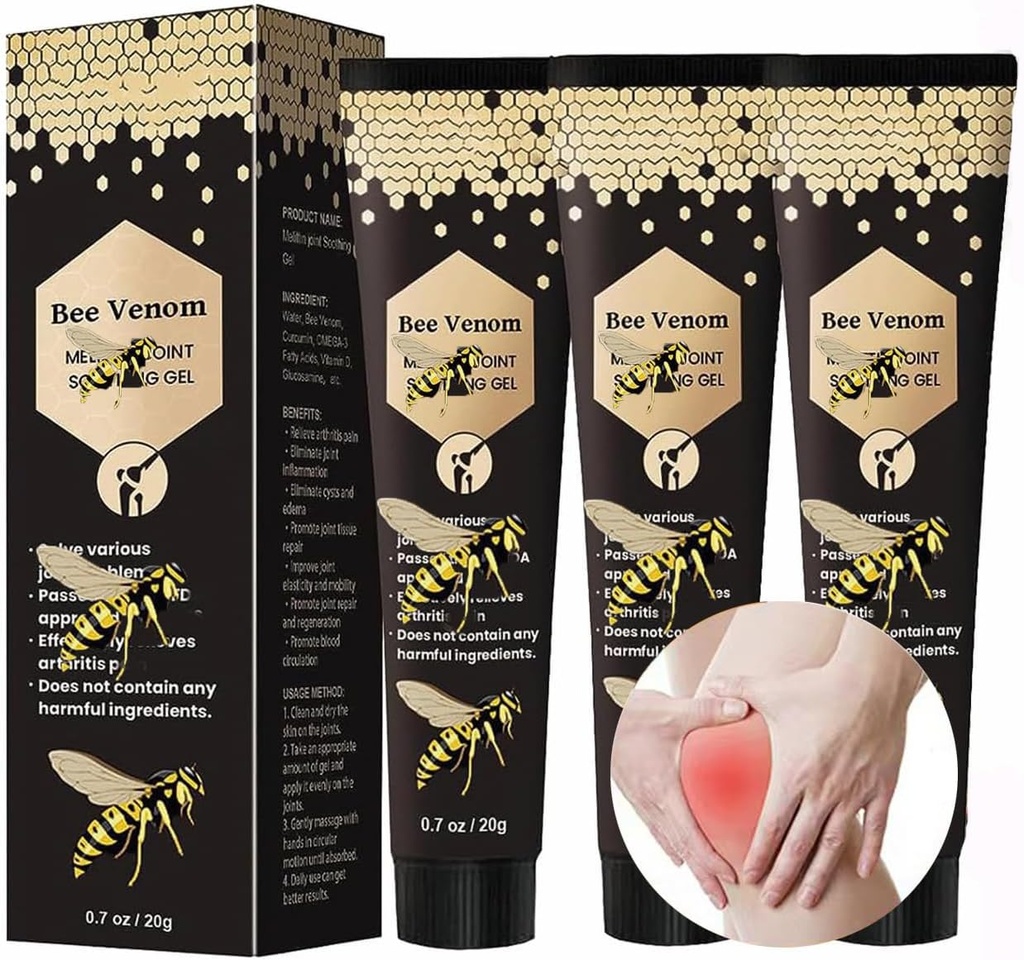 Bee Venom Relief Cream, Joint & Lihast rahustav Bee Venom Cream, Newzealand Bee Venom Gel (B)