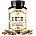 Lagritsa juur 100 kapslit – puhas orgaaniline Glycyrrhiza Glabra – seedetrakti mugavuse ja üldise heaolu taimsed lisandid – mitte-GMO ja lisandivaba