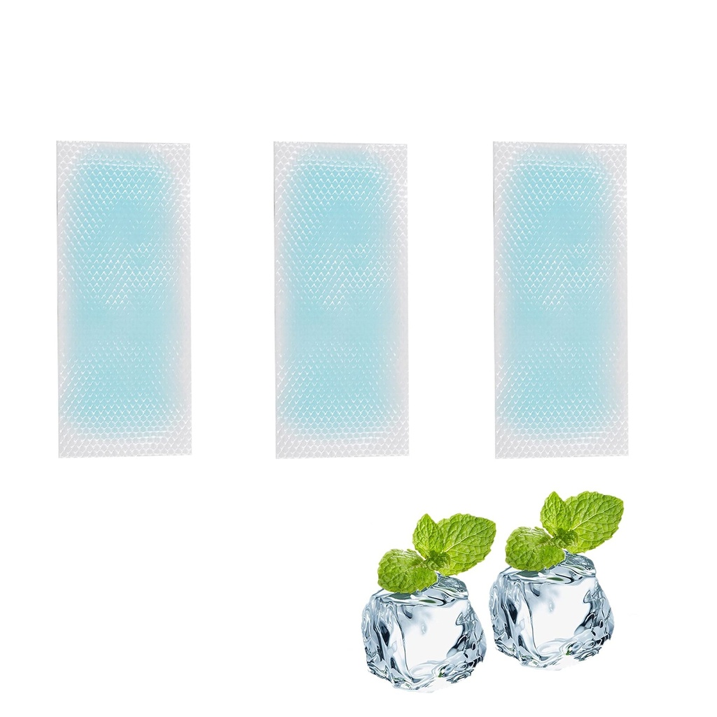 20 Lehed Palavik Jahutusgeel plaastrid, Jahutav otsmikuribad Cool Gel Pads koertele Foot Baby Kids Lapsed Täiskasvanud Leevendavad Peavalu, Toothache Valu, Uimasus Väsimus Värskendav Sunstroke