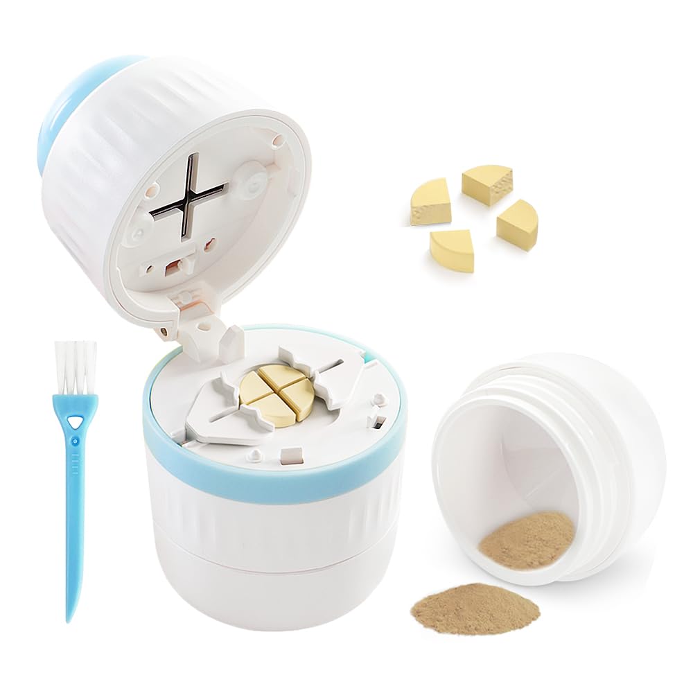 Pill Cutter - Pill Splitter roostevabast terasest tera lõikamine väikesed pillid või suured pillid pooleks või kvartaliks, sobib lõikamine vitamiine, tablette