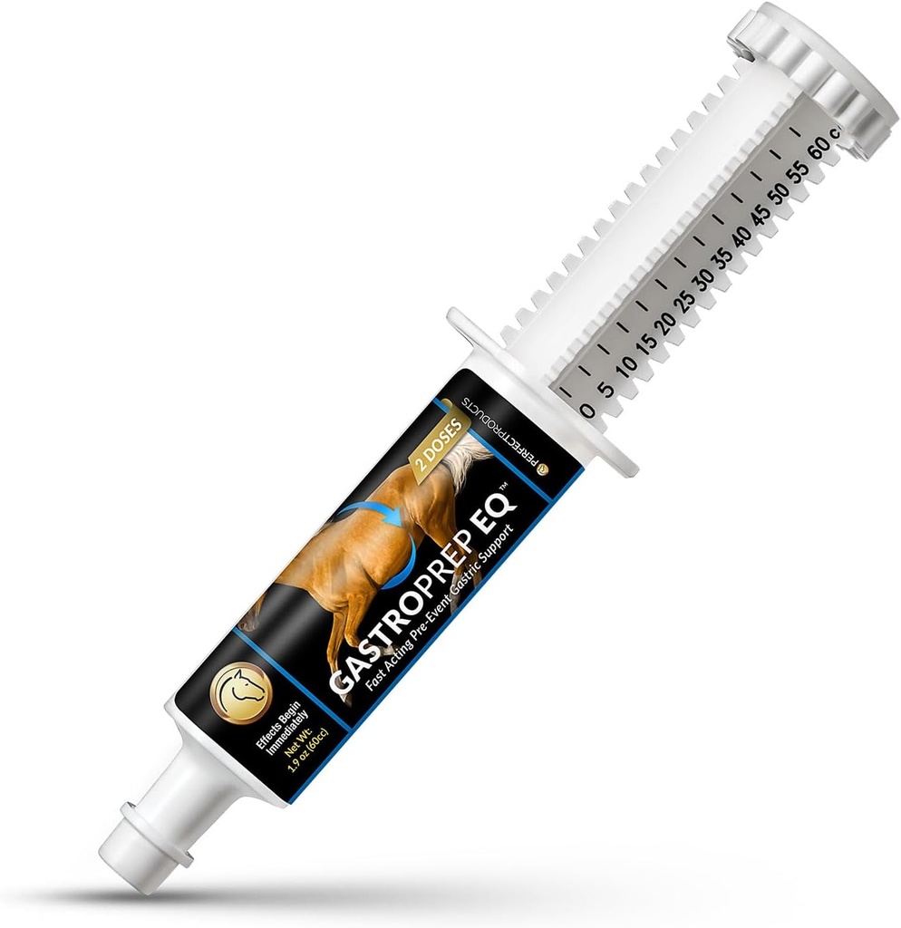 GastroPrep EQ Horse Digestive Fast-Acting Mao Jitters Relief Paste, 60cc