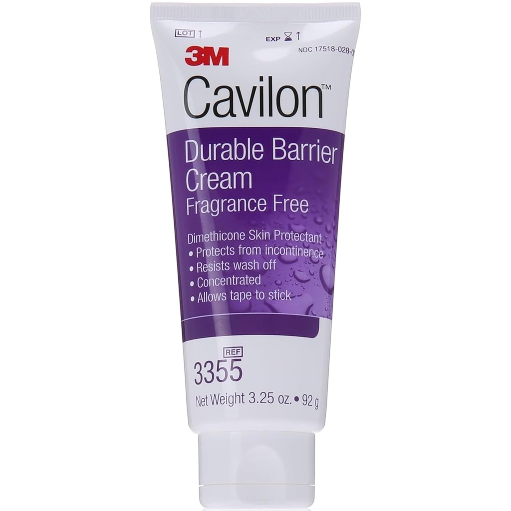 Cavilon 3M Durable Barrier Cream Unscented 3,25 Ounce (92G) Tube by Cavilon 2 tubes