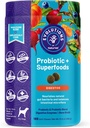 NaturVet Evolutions Probiootikumid ja Superfoods 90ct Pehmed närimiskoogid koertele - prebiootikumid ja probiootiline segu, seedeensüümid, luupuljong, oomega - toidab looduslikke soolestiku baktereid ja soolestiku mikrofloorat