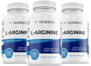 healblend L-arginiin Plus: kaltsium, niatsiin, L-arginiinsegu, L-tsitrulliinkompleks ja beeta-alaniin - 180 kapslit (3 pakendit)
