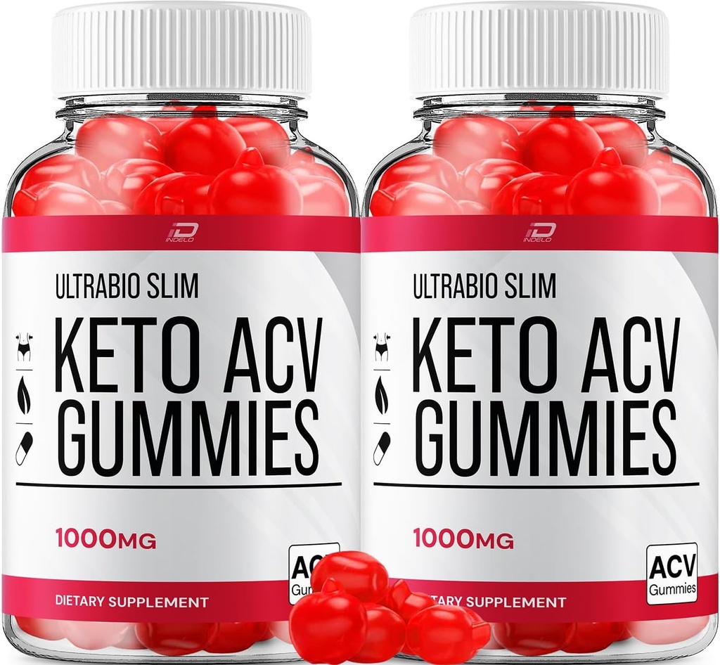 Ultra Bio Slim Keto Plus ACV Gummies Dietary Supplement - UltraBio Slim Keto Apple Siider Äädikas Gummies Reviews, Maksimaalne Tugevus BioSlim Gummies Advanced Kaalujuhtimine (2 Pack - 120 Gummies)
