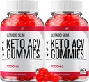 Ultra Bio Slim Keto Plus ACV Gummies Dietary Supplement - UltraBio Slim Keto Apple Siider Äädikas Gummies Reviews, Maksimaalne Tugevus BioSlim Gummies Advanced Kaalujuhtimine (2 Pack - 120 Gummies)