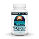 Allikas Looduslik Magneesium Bis-Glütsinaat, Superior Bioavailable Kelaat *, Kelaaditud suurenenud imendumise jaoks, 200 mg serveerimise kohta - 60 tabletti