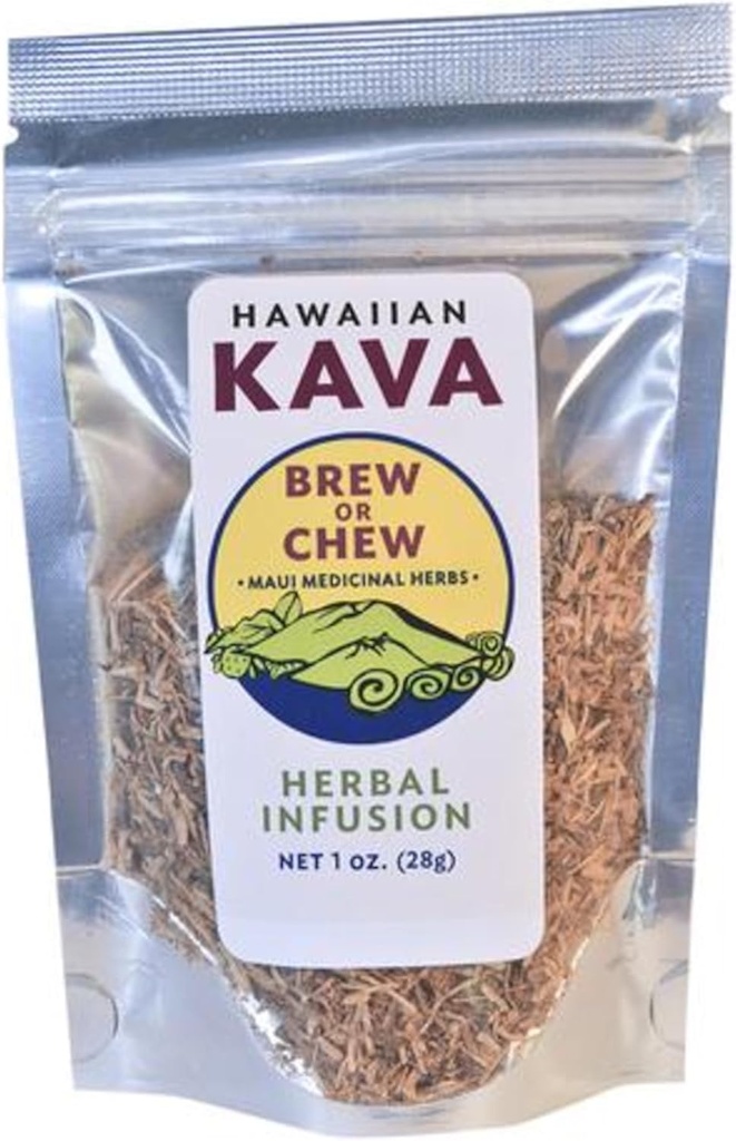 Hawaiian Kava Brew või Chew Piper Methysticum Juur Hawaiilt