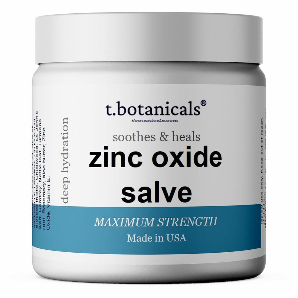 TSW Zinc Balm Tsinkoksiid Salve rahustav leevendamine looduslik salv valmistatud USAs