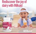 Milkaid Junior Flavor Pack | Aitab ära hoida gaasi, puhitust, kõhulahtisust lastel | Kiire toimega piimaseedelisand lastele | 180 tabletti