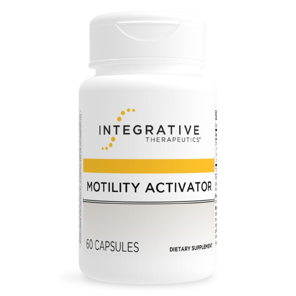 Integratiivse teraapia motiilsuse aktivaator – GI motiilsus ja soolestiku tervise toetamise lisand * – piimavaba ja gluteenivaba – 60 kapslit (60 serveerimist)