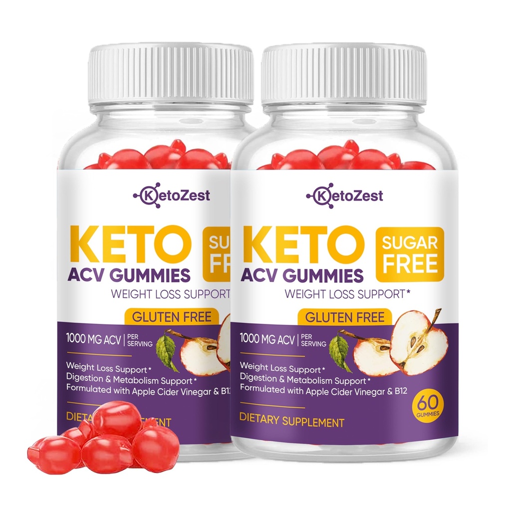 Keto Acv Gummies for Advanced Weight Los & Belly Fat Burn - Pro Active Super Apple Sider Äädikas Gummies - Rapid Fat Burner Diet Supplement for Women Men - Sugar Free & Gluteenivaba (1000MG)