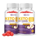 Keto Acv Gummies for Advanced Weight Los & Belly Fat Burn - Pro Active Super Apple Sider Äädikas Gummies - Rapid Fat Burner Diet Supplement for Women Men - Sugar Free & Gluteenivaba (1000MG)