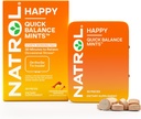 Natrol Quick Balance Happy Mints, juhuslik stressi leevendamise täiendus, 30 Mints, 15 päeva pakkumine