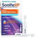 Soothe XP säilitusainete vabad silmatilgad, Xtra kaitse määrduvad silmatilgad kuivadele silmadele, leevendab ärritust ja kaitseb pisarakaotuse eest, täiustatud kuiva silma teraapia, ühekordse kasutusega viaalid, 30 loend