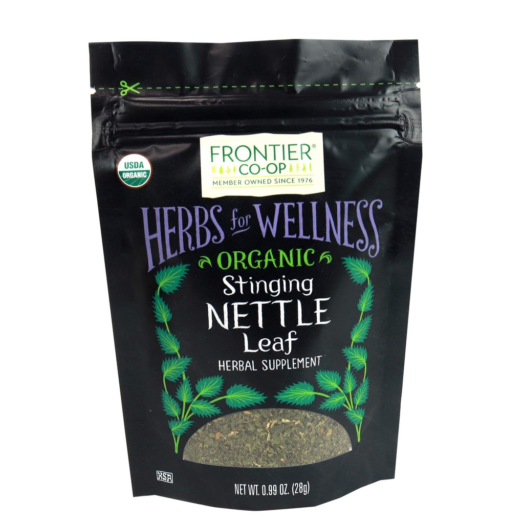 Frontier Coop Organic Cut ja Sifted Stinging Nettle Leaf 0, 99oz