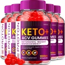 (5 Pack) Prooton Keto ACV Gummies Advanced, Prooton Keto + ACV Gummies 1000mg, Protein Keto + ACV Apple Cider Vinegar Gummy Prooton Gummies Reviews, Prooton Keto+ACV Vitamiin B12 (300 Gummies)
