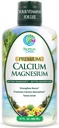 Premium Vedelik Kaltsium Magneesiumtsitraat - Looduslik valem w / tugevate luude toetamine - Vedel vitamiinilisand w / kaltsium, magneesium, boor ja D3-vitamiin - kuni 98% imendumismäär - 32oz, 64 Serv
