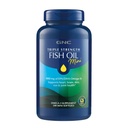 GNC kolmekordne tugevus Kalaõli Mini Omega 3 täiendus, 1000mg EPA ja DHA, toetab südant, aju, nahka, silma ja liigeste tervist, 240 Mini Softgels