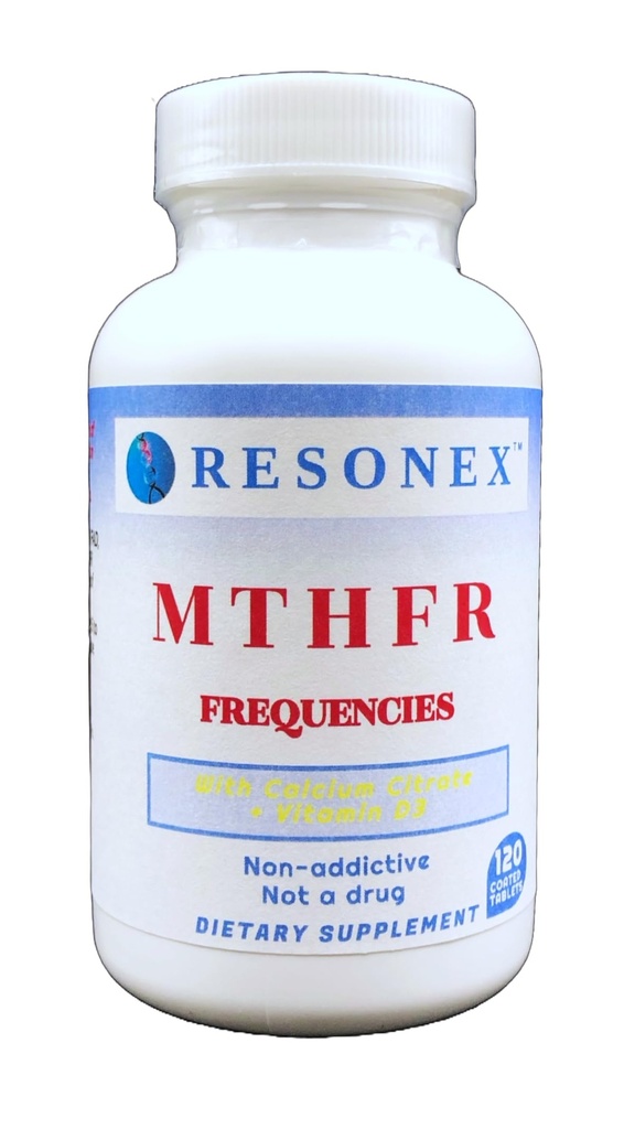 MTHFR sagedused - 120 tabletti - MTHFR, MTR ja MTRR looduslike sagedustega Metüülimise, 5-MTHF ja B12 tootmise toetamiseks