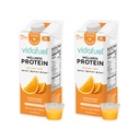 Vidafueli valgujook, 16 g valku 2oz Shot'i kohta, 32 fl oz karp, 2 pakend, tsitrusviljad, kollageen ja vadakujook, kunstlikud magusained puuduvad
