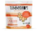 USDA orgaaniline looduslik ingver Tummydrops, Gluteenivaba & Vegan, 33 individuaalselt pakitud tilgad taassuletavas kotis