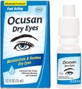 Ocusani silmatilgad kuivadele silmadele - määrimine kunstlikud pisarad kuivade silmade leevendamiseks, 2 niisutajat 0,5 FL OZ