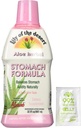 Lily of The Desert Stomach Formula, Orgaaniline Aloe Vera Mahl koos libeda Elmiga, kummel, piparmünt ja ingver soolestiku tervise, happe refluksi, kõrvetiste leevendamiseks, 32 Oz, Gelly Sachet Kaasa arvatud.