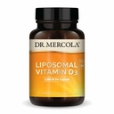 Dr Mercola Liposomaalne D3-vitamiin - toetab südame, luude ja immuunsüsteemi tervist - 5000 RÜ ühe serveerimise kohta - mitte-GMO, sojavaba ja gluteenivaba - 30 kapslit (30 serveerimist)