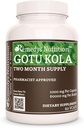 Remedy toitumine Gotu Kola (Brahmi) | 1000 mg, 60 Vegankapslit Taimne toidulisand | Kahe kuu pakkumine