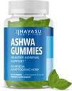 Ashwagandha Gummies for Stress & Mood Support - Vegan, Non-GMO Supplement for Calm & Relaxation - Withania Somnifera for Enhanced Sleep Quality & Emotional Balance - 1-Month Supply, Strawberry Flavor