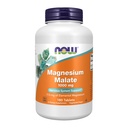 NOW Toidulisandid, magneesiummalaat 1000 mg, energia tootmine *, närvisüsteemi tugi *, 180 tabletti