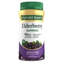 Looduse pearaha Elderberry Gummies, toidulisand, toetab immuunsüsteemi tervist, sisaldab A-vitamiini, C-, D-, E- ja tsink, 100 mg, 70 Gummies
