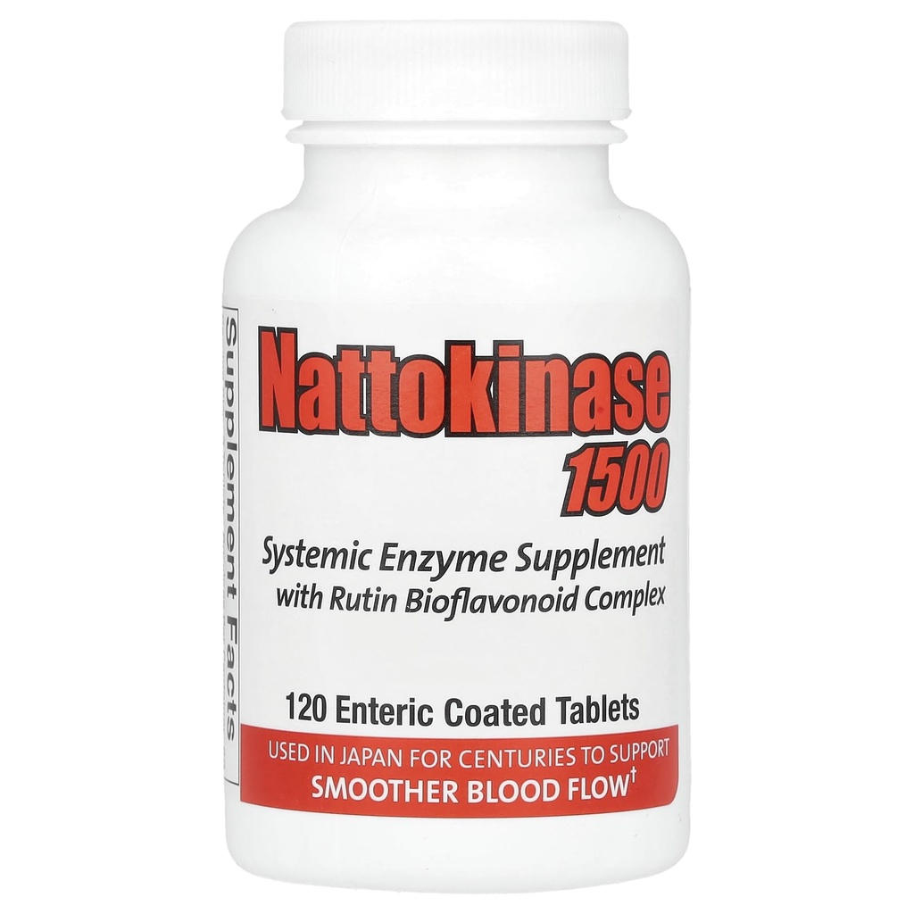 Looduslikult vitamiinid - Nattokinaasi - 120 tabs