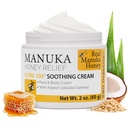 Super Natural Goods Manuka Honey Cream (2oz) – Hüdratiivne koht kõigile nahatüüpidele, mis sobivad lastele ja täiskasvanutele | Kehakreem koos Real Manuka Honey Aloe Vera mahla ja kakaovõiga