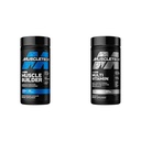 MuscleTech Muscle Building & Multivitamiin Supplement Bundle - Lämmastikoksiidi Booster ja lihaste Gainer 400mg Peak ATP, 60 Pills & Platinum Multivitamiin, 180 ct