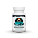 Allikas Naturals Vitamiin D-3 kiire sulatamine, toetab luude ja immuunsüsteemi tervist * - Black Cherry virsiku maitse - 120 Fast Sulatatud tabletti