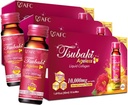 AFC Japan Tsubaki Ageless Beauty Collagen Drink from Japan with 10,000mg Marine Collagen Peptides + 500mg Royal Jelly + Hyaluronic Acid + Vitamin Bs & C for Skin Revitalization 1.69fl.ozx10sx3